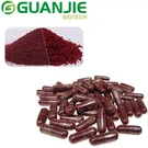 Grânulos de arroz com fermento vermelho