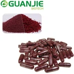 Grânulos de arroz com fermento vermelho